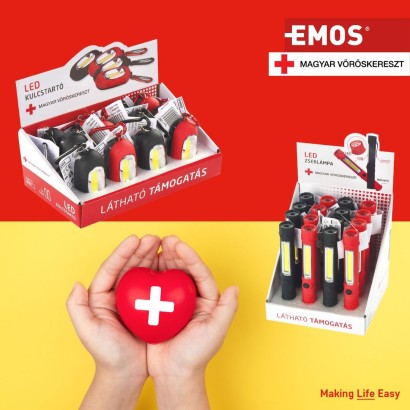 Látható támogatás a Magyar Vöröskeresztnek!