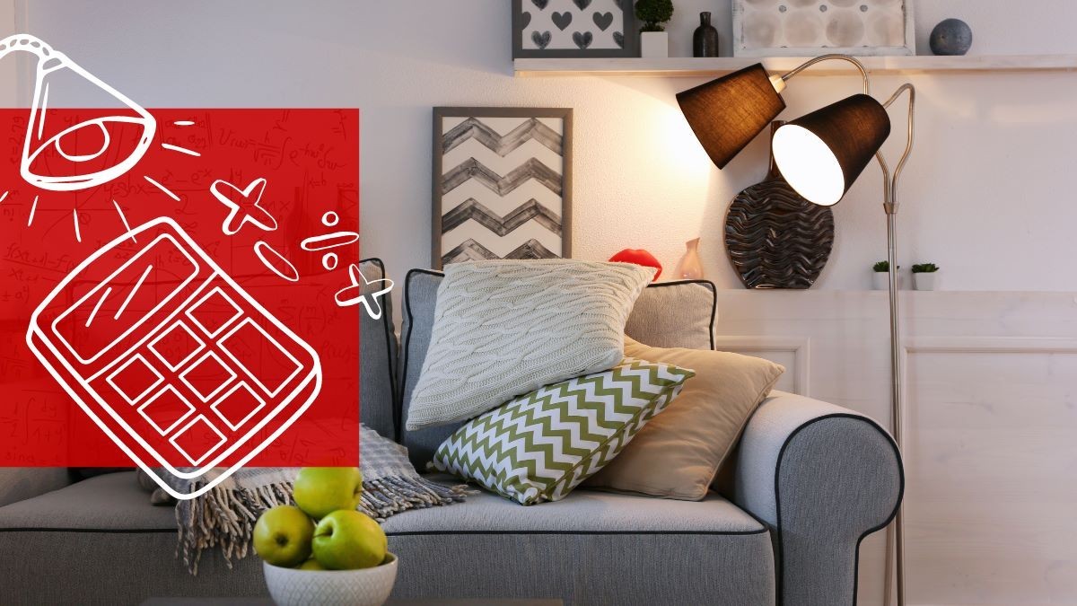 Ako vybrať správne osvetlenie pre každú miestnosť - kalkulačka