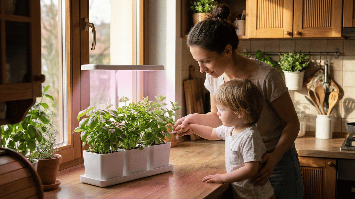 Životabudič pre vaše bylinky a izbové rastliny. 🌱 Nové LED pestovateľské lampy sú tu!