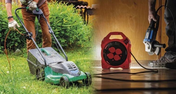 Frühjahrsarbeit im Garten - welches Verlängerungskabel soll ich verwenden?