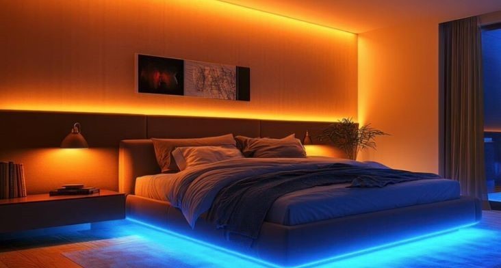 Inspirace, jak si moderně zařídit ložnici s EMOS GoSmart