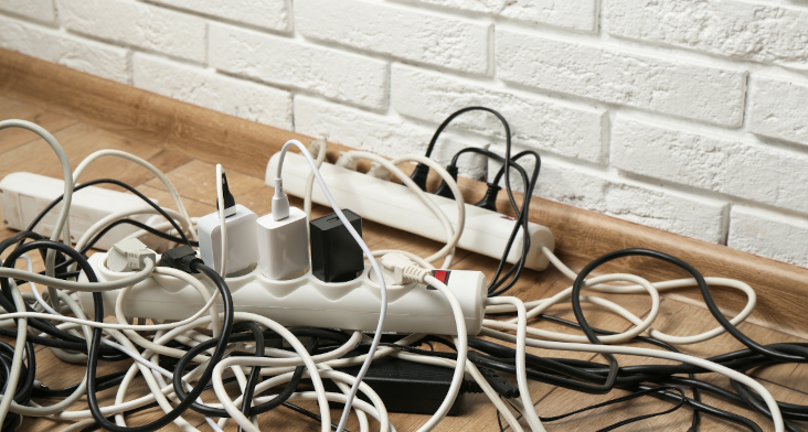 🔌Čistý stůl, klidná mysl: Praktický návod na organizaci kabelů