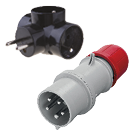 Rozbočovacie zásuvky, vidlice