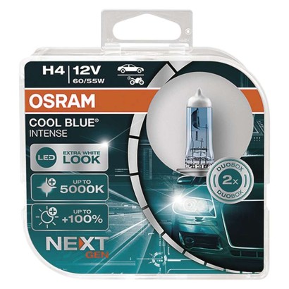 Levně OSRAM H4 60/55W 12V 64210 CBN COOL BLUE