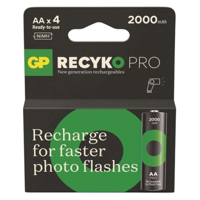 Levně GP ReCyko Pro Photo Flash AA (HR6), 4 ks 1032224201