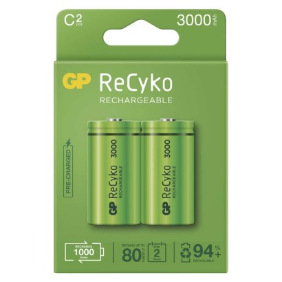 Levně Nabíjecí baterie GP ReCyko 3000 C (HR14), 2 ks 1032322300