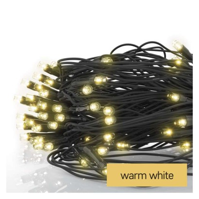 Standard LED spojovací vánoční řetěz – síť, 1,5x2 m, venkovní, teplá bílá