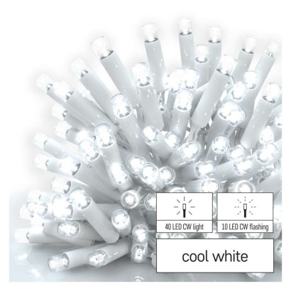 Levně EMOS D2CC04 Profi LED spoj. řetěz blikající bílý – rampouchy