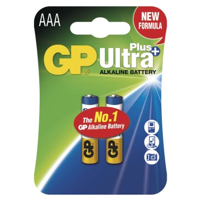 Alkalická baterie GP Ultra Plus AAA (LR03)