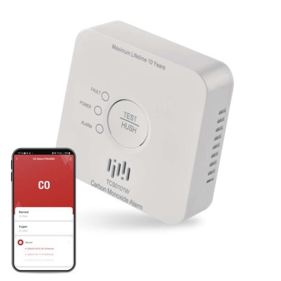 GoSmart detektor oxidu uhelnatého TCS0101W s Wi-Fi