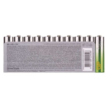 Alkalická baterie GP Super AA (LR6), 20 ks