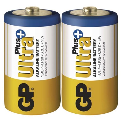 GP Ultra Plus Alkáli elem LR20 (D) 2db/bliszter