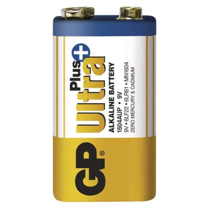GP Ultra Plus Alkáli elem 9V 1db/bliszter