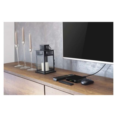 Zestaw dekoder DVB T2 + antena pokojowa EM-9041