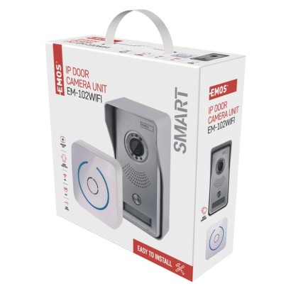 EMOS IP videó kaputelefon kültéri egység EM-102WIFI
