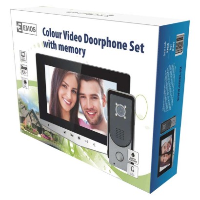 Sada videovrátnika EMOS EM-05R s ukladaním snímkov