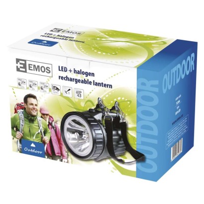 Nabíjacie svietidlo halogénové + 12x LED 3810