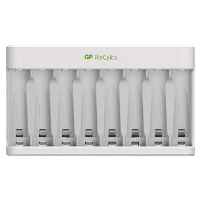 GP Akkumulátor töltő Eco E811 + 4× AA 2100 + 4× AAA
