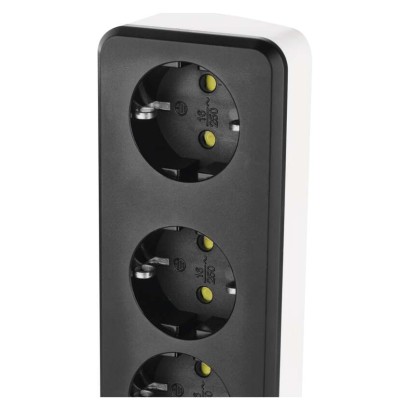 GoSmart Okos hosszabbító-elosztó 2 m/4 konnektorral/kapcs./PVC/USB-vel és wifivel/1,5 mm2