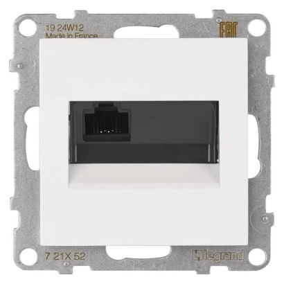 Legrand Suno zásuvka datová RJ45, bílá