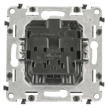 Legrand Valena Life zásuvka, hliníková