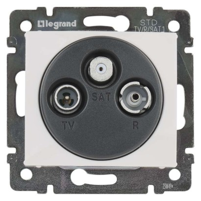 Legrand Valena zásuvka TV-RD-SAT, bílá 