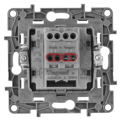 Legrand Niloé přepínač křížový č. 7, bílý