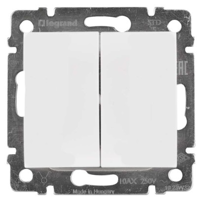 Legrand Valena vypínač sériový č. 5, biela