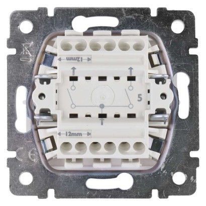 Legrand Valena vypínač sériový č. 5, biela