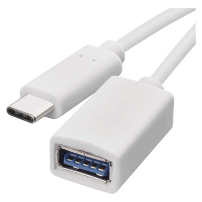 EMOS SM7054 USB kabel 3.0 A/F- C/M OTG 15 cm