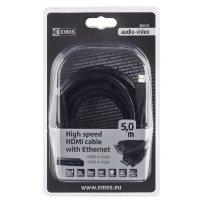 EMOS HDMI kábel 5m high speed