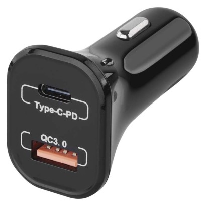 Ładowarka samochodowa USB 3A (30 W) max. 