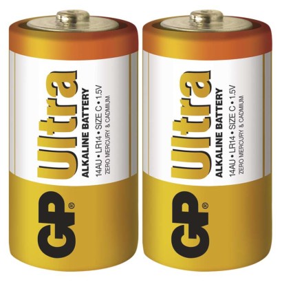 GP Ultra Alkáli elem LR14 (C) 2db/bliszter