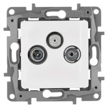 Legrand Niloé zásuvka TV-RD-SAT, bílá 