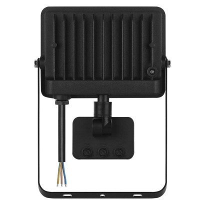 LED reflektor SIMPO s pohybovým čidlem, 30 W, černý, neutrální bílá