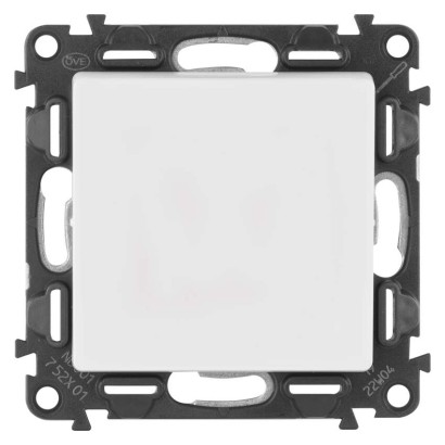 Legrand Valena Life spínač č. 1, biela