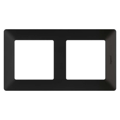 Legrand Valena Life rámik dvojnásobný, čierny