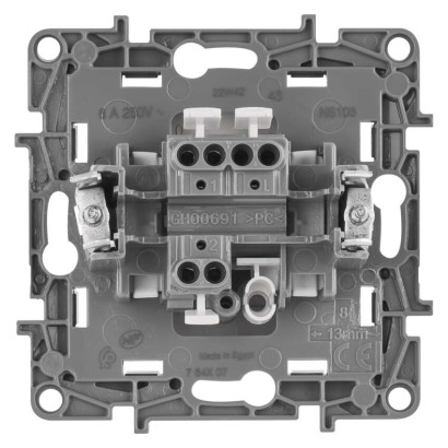 Legrand Niloé ovládač tlačidlový zapínací 1/0, béžová