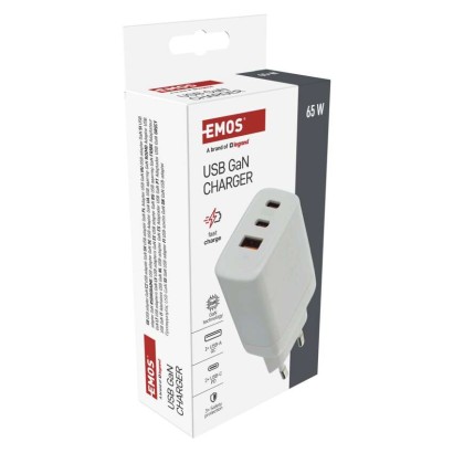 Univerzálny USB adaptér GaN do siete PD 65 W max.