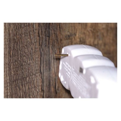 Prailginimo laidas 1,4 m / 6 lizdai / baltas / PVC / 1 mm2