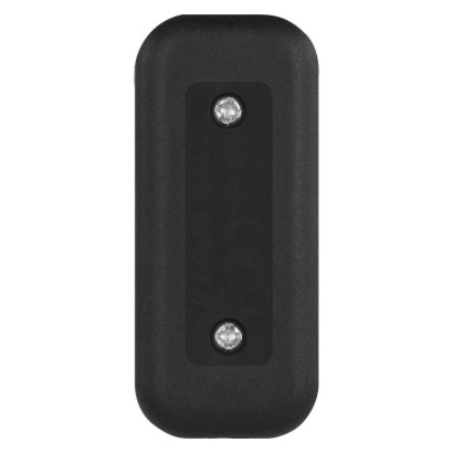 Spínač jednopólový šňůrový průchozí černý