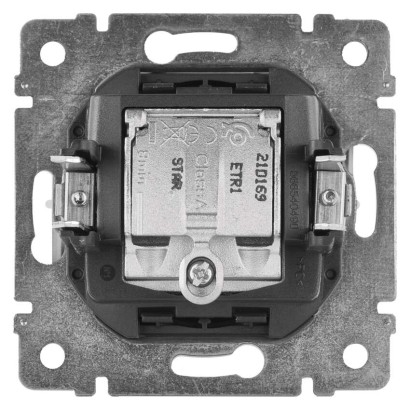 Legrand Valena zásuvka TV-RD, strieborná