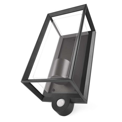 LED aiavalgusti MALVA, PIR, 13 × 12 × 28 cm, 1 × E27, 15 W