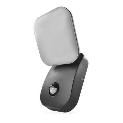 LED aiavalgusti, PIR NIKA, 12 × 12 × 20 cm, 12,8 W, Soe valge