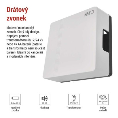Drátový zvonek P57101