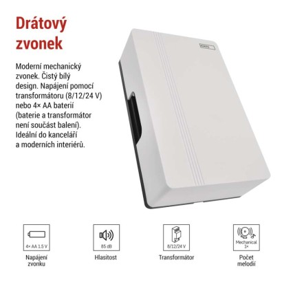 Drátový zvonek P57102