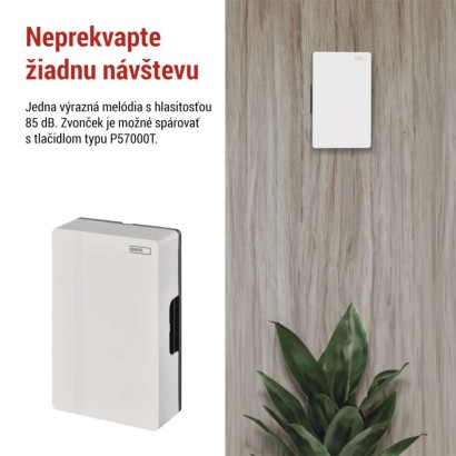 Drôtový zvonček P57102