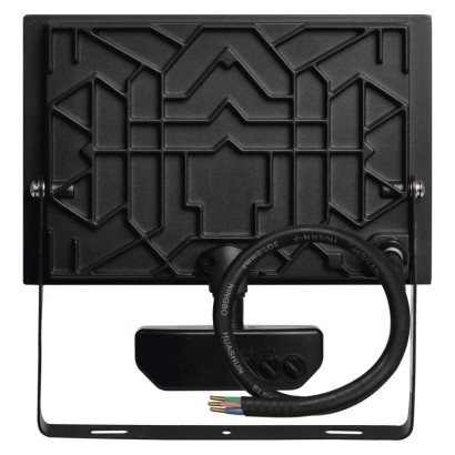LED-es reflektor TAMBO mozgásérzékelővel, 50 W, 5000 lm, fekete