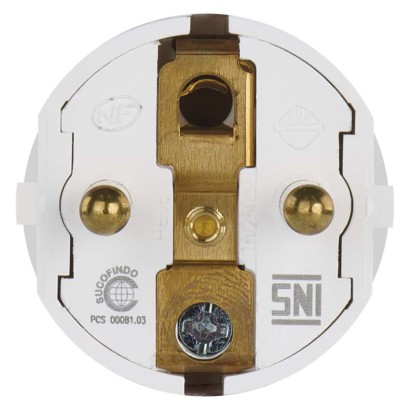 Legrand vidlice otočná, bílá