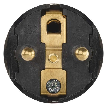 Legrand vidlica otočná, čierna